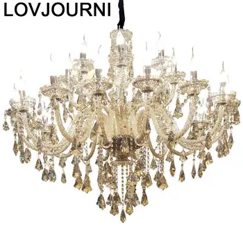 

Cuisine Lampara De Techo Colgante Moderna Para Comedor Deco Maison Crystal Light Hanging Lamp Luminaire Suspendu Hanglamp