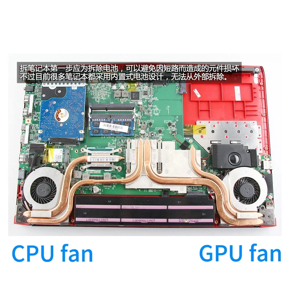 New CPU GPU OEM Fan For MSI GE72 GE62 PE60 PE70 GL62 GL72 2QD 2QE 2QF 007X 053X 216XCN Cooler PAAD06015SL DC5V 0.55A Radiator bluetooth speaker for laptop