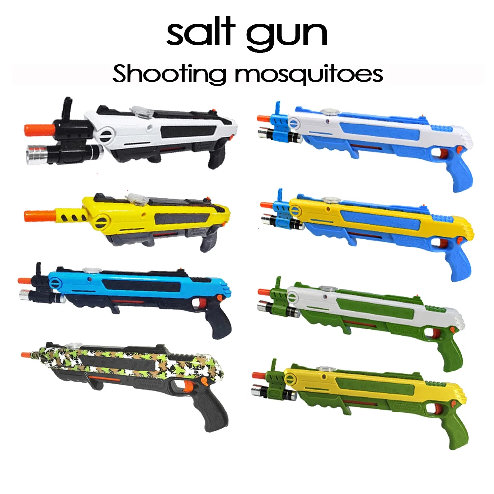 

12 Type Bug A Salt Fly Salt Gun Blaster Salt-gun Pepper Gun Pistols Bug-A kill-Mosquito Can load sight outdoor hot gift summer