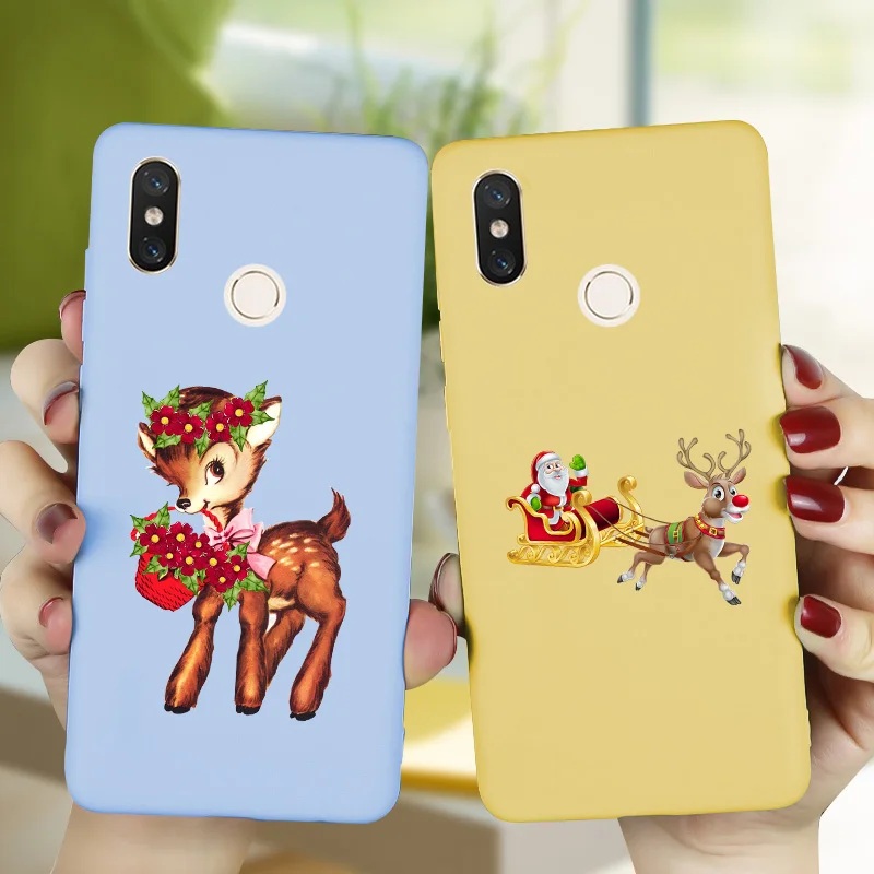 Чехол с рождественским оленем Санты для Xiao mi Red mi Note 8T 8 Pro Note 8 7 6 5 Red mi 8 8A 7 7A 6A 5A 6 Pro 5 5 Plus K20 Pro mi 8 Lite