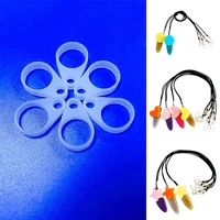 10PCS Silicone Loops for BTE Hearing Aid Clip Clips Choose from three different size 11 mm, 9 mm, 7 mm 1