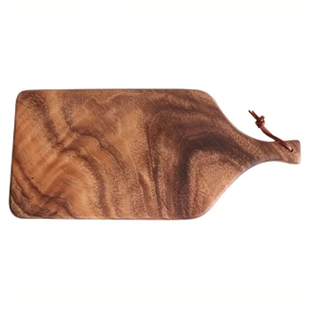 

Chopping Blocks Tray Kitchen Wood Food Plate Pizza Sushi Bread Fruit Tray Cutting Board Rectangular Plate Multi-Function Choppin