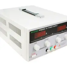 KPS6030D Высокоточный высокомощный регулируемый светодиодный двойной дисплей Импульсный источник питания постоянного тока 220 В/110 в ЕС 60 в/30А KPS