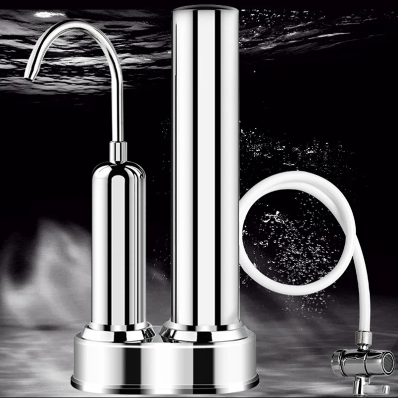 Faucet Water Filter Purifier High Ph Alkaline Water Filter System Filtered Water Dispenser For Home Kitchen Tap Bathroom Sink