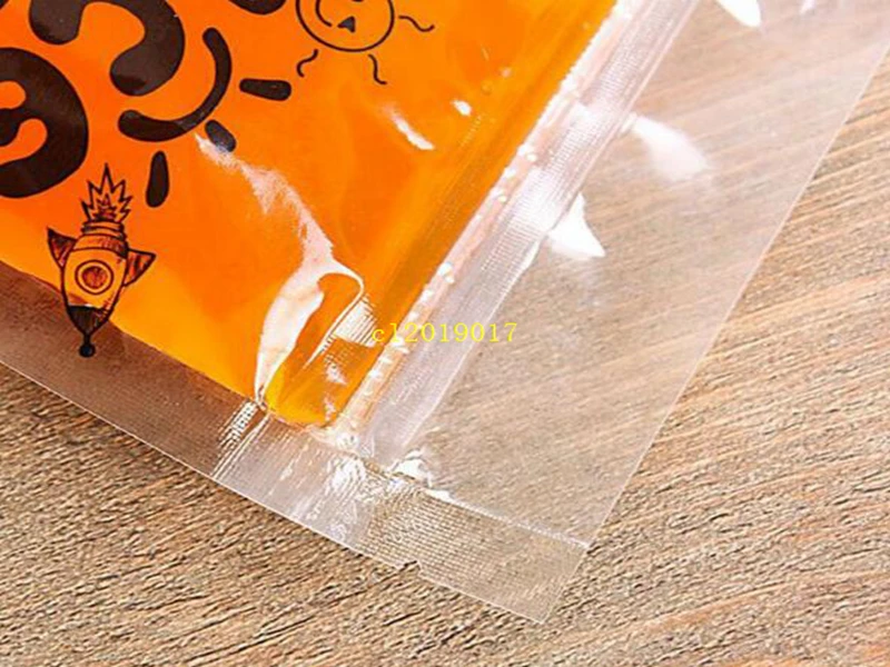 12*20 см прозрачный поли стоьте вверх Ziplock 400 мл для напитков упаковка пакет пластиковые пакеты для хранения кофе