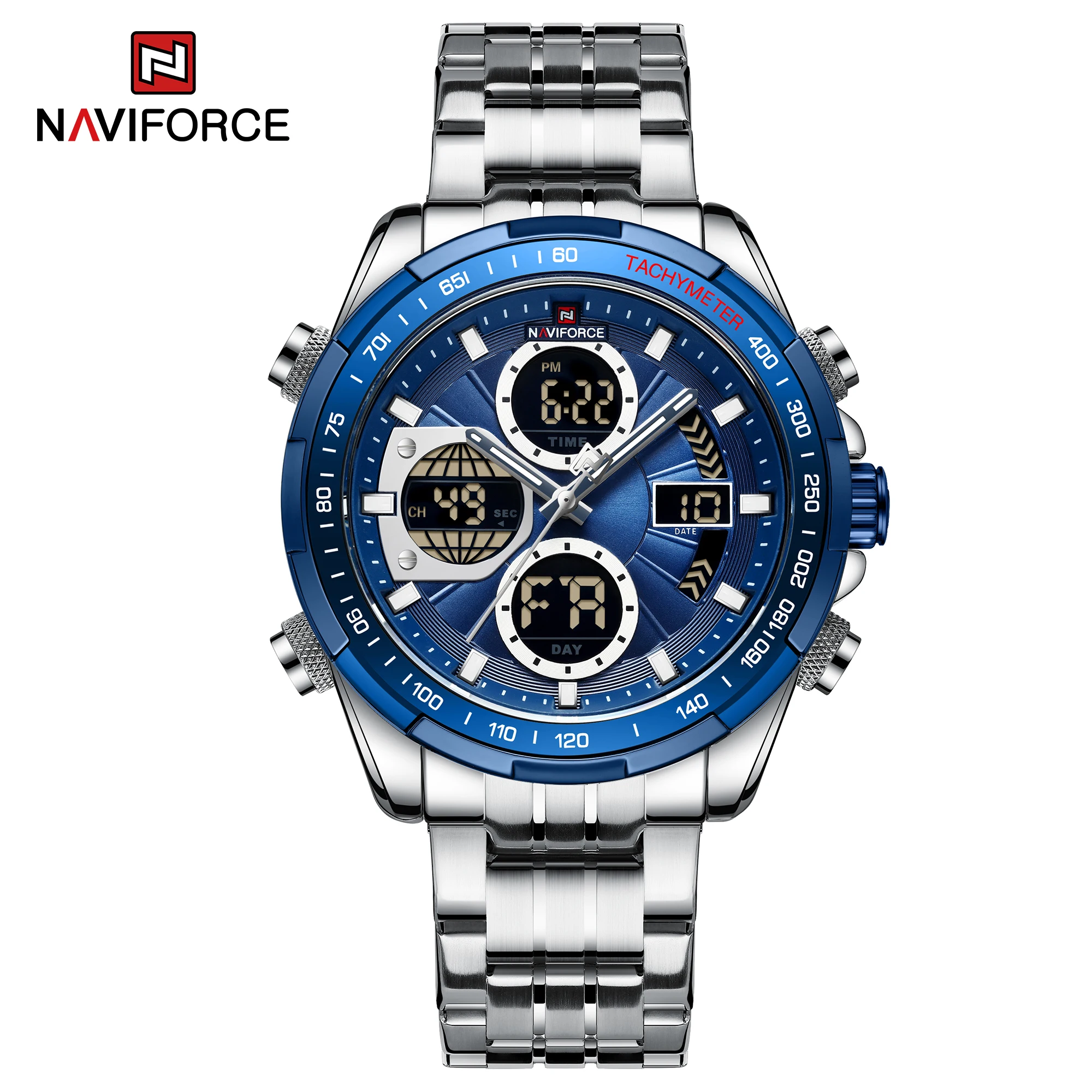 Naviforce Rel gio Masculino Marca De Luxo Cron grafo Masculino Moda A o 