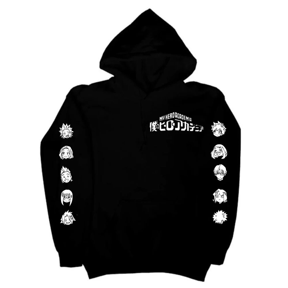 

Funny Anime My Hero Academia Hoodies Men Women Long Sleeve Sweatshirt Clothes