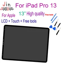 Ensemble écran tactile LCD noir AAA + pour iPad Pro 13, avec outils gratuits=