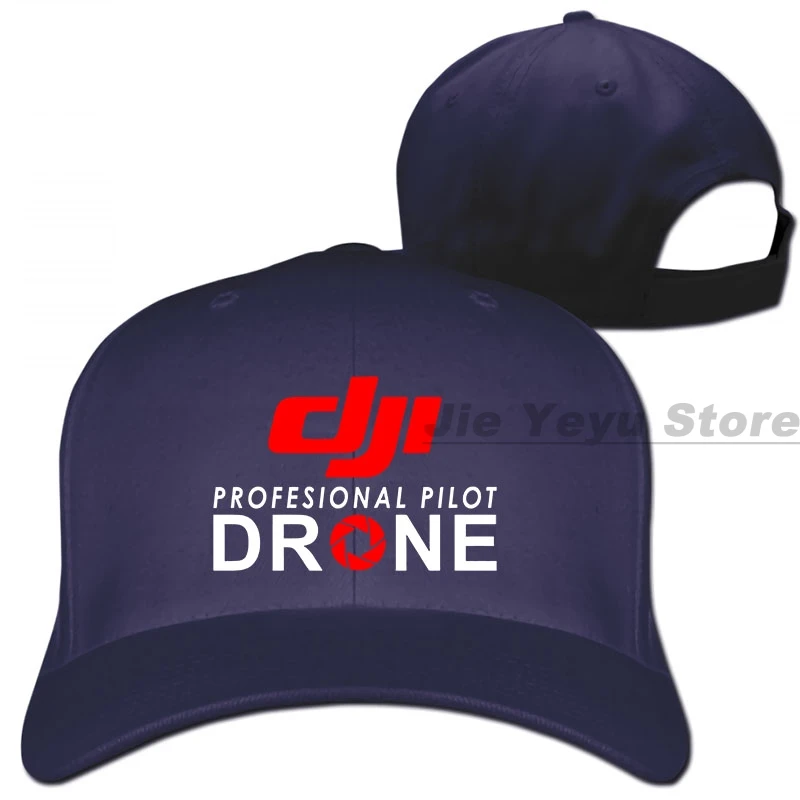 DJI Профессиональный пилот Дрон бейсбольная кепка Мужчины Женщины Дальнобойщик шляпы Мода Регулируемая Кепка - Цвет: 1-Navy