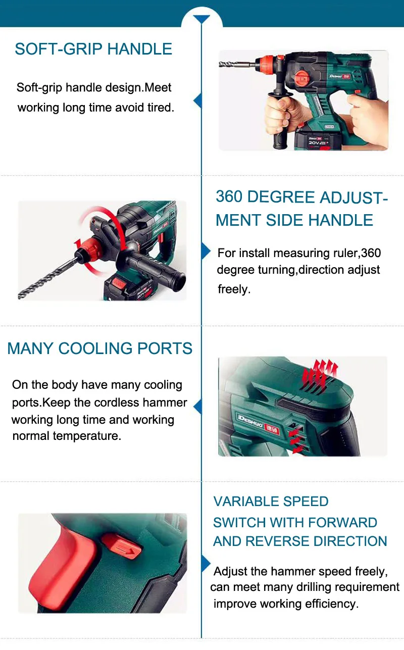德世锂电手电钻-22H 副2