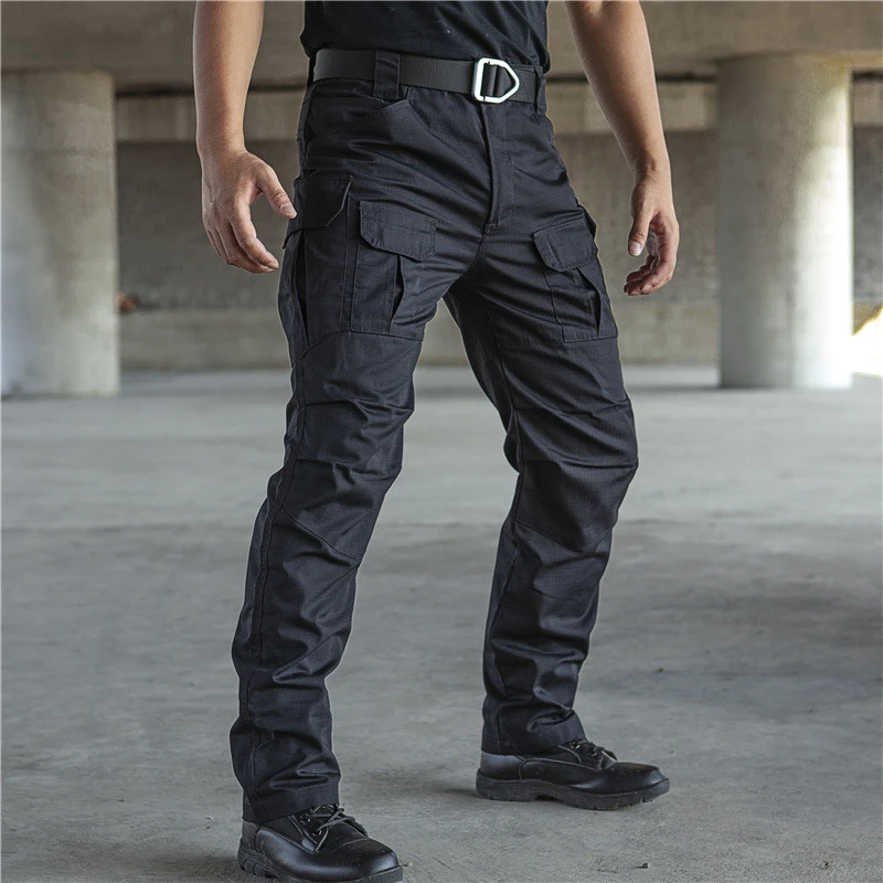 Pantalones tácticos militares del Ejército para hombre, pantalón elástico SWAT de resistente al agua|Pantalones informales| - AliExpress