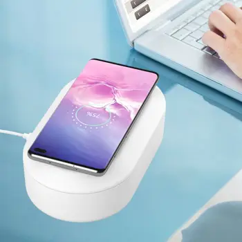 

Multi-function Ultraviolet Disinfection Box 15W Mobile Phone Wireless Fast Charger Portable UV Sterilizer Case Cleaner for Home