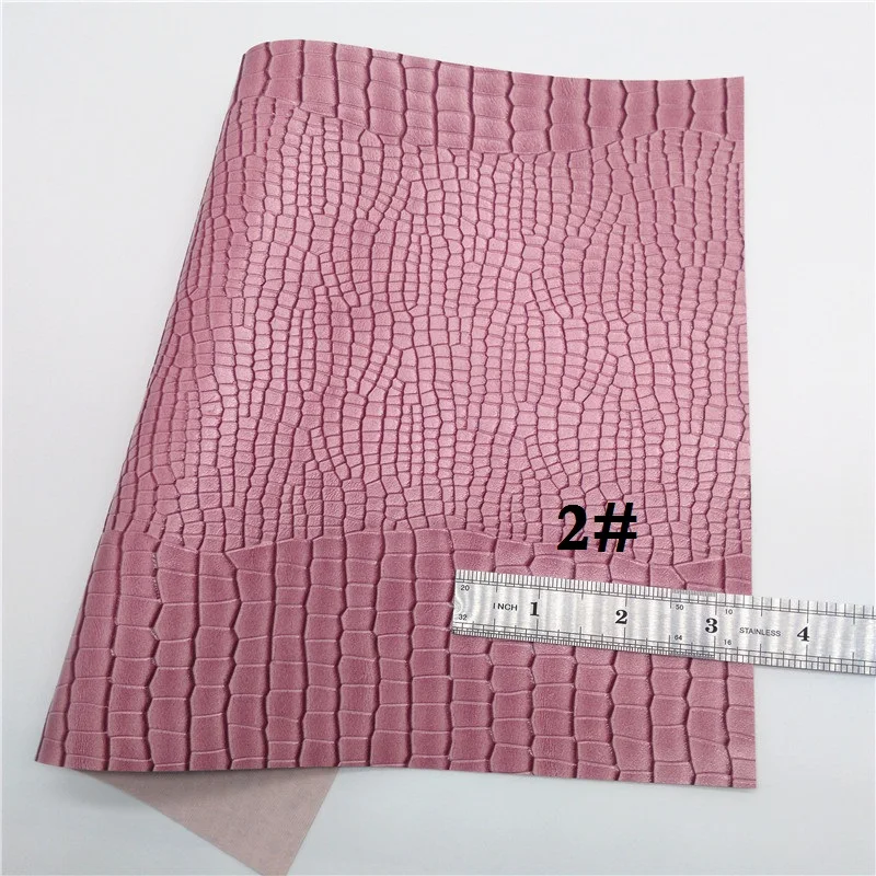 1 шт. A4 Размер 21X29 см Алиса блестящая розовая блестящая ткань, клетчатая шотландская ткань из искусственной кожи, синтетическая искусственная кожа для лука DIY C09E - Цвет: 2