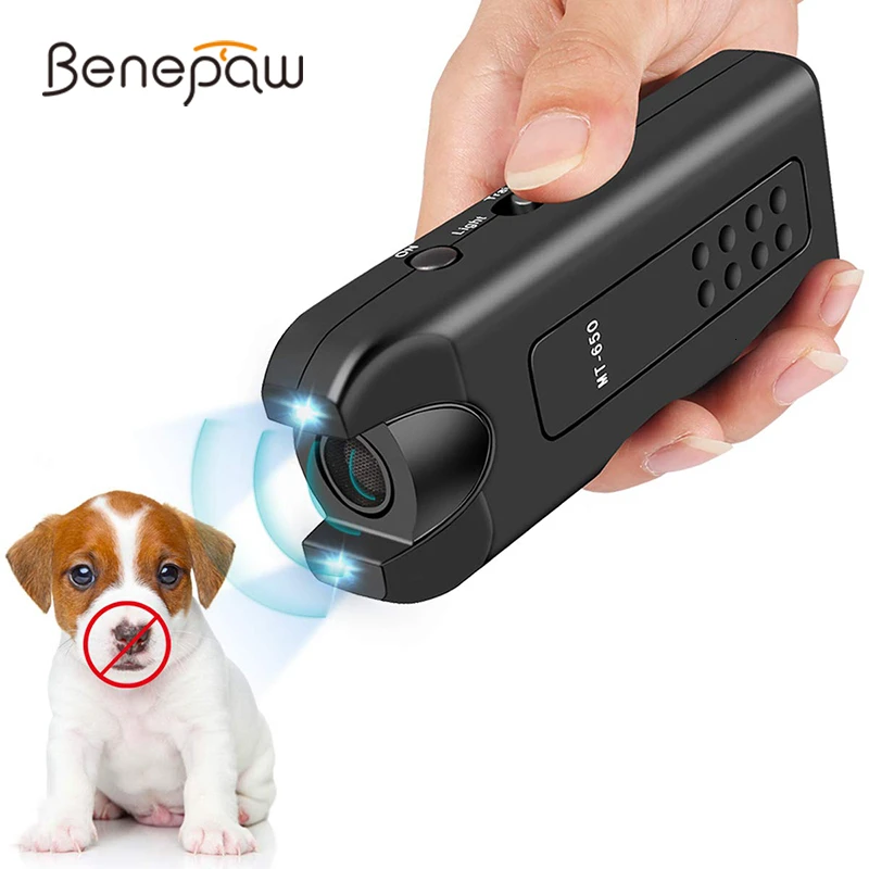 Ультразвуковой Отпугиватель собак Benepaw эффективное средство против лай собаки