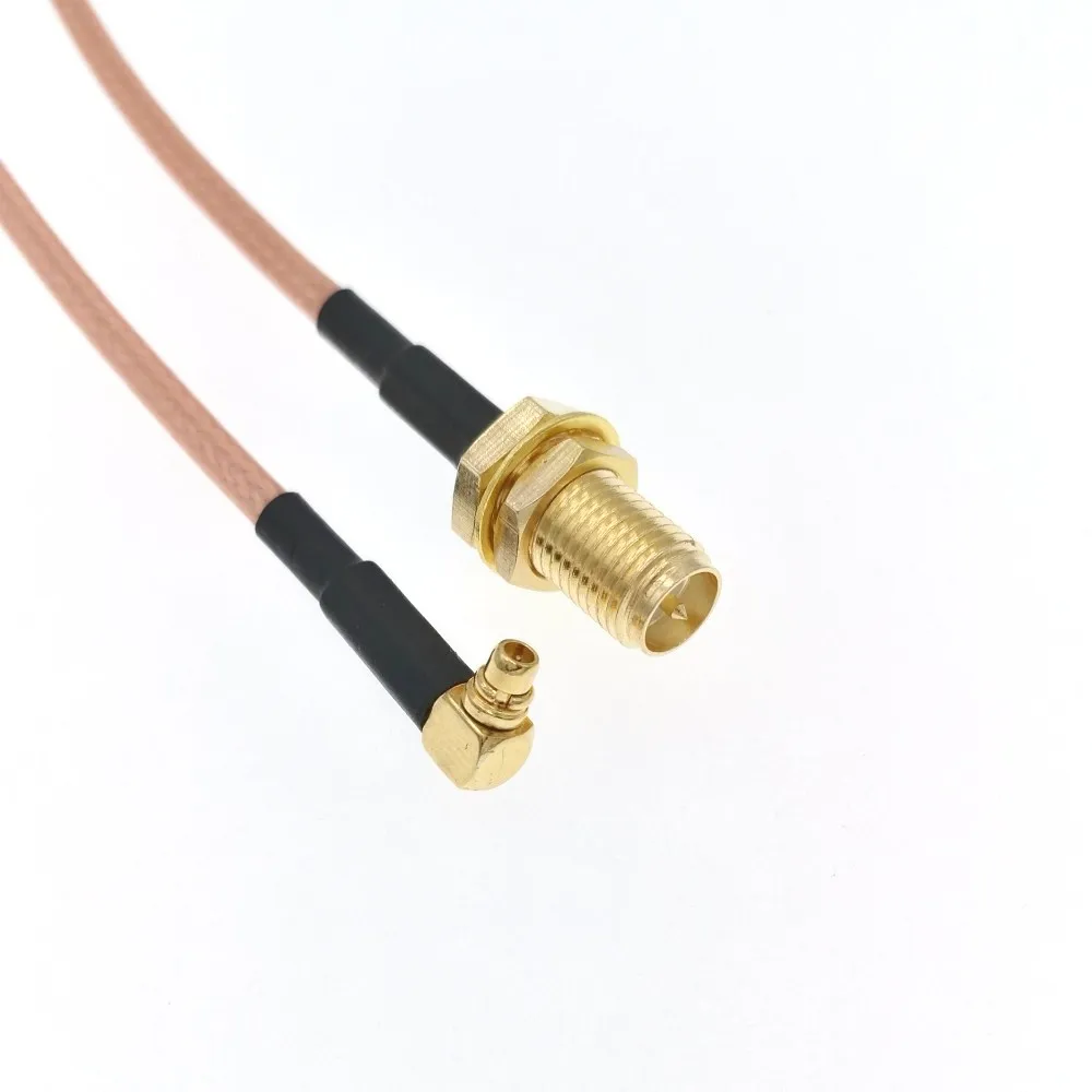 MMCX Male Right To RP-SMA Female RG316 2