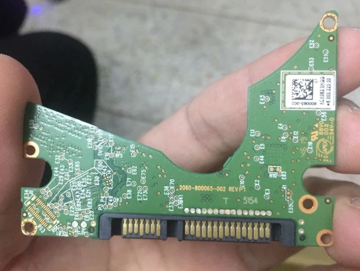 Western Digital Hard Disk Circuit Board Desbloquear Pcb Board Suporta Pc3000 Rev p1 Suporta Pc3000 - Imagem 2
