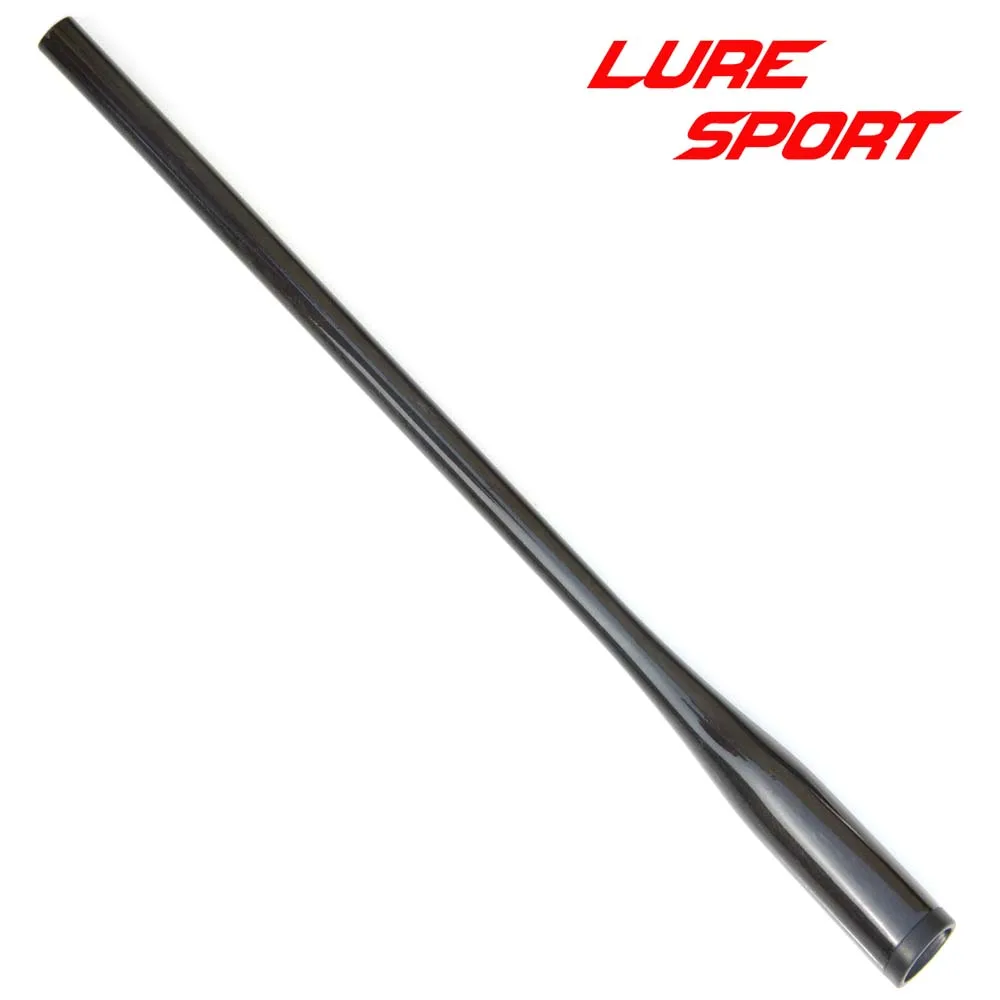 УГЛЕРОДНЫЙ конус LureSport рукоятка 42 см с шапочкой пустой стержень Секция ягодиц