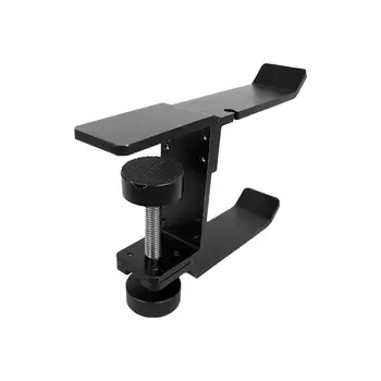 

Headphones Metal Hooks Holder Hanger With Adjustable Rotating Clamps Universal Fit Built In Cable Clip For Logitech/Sony