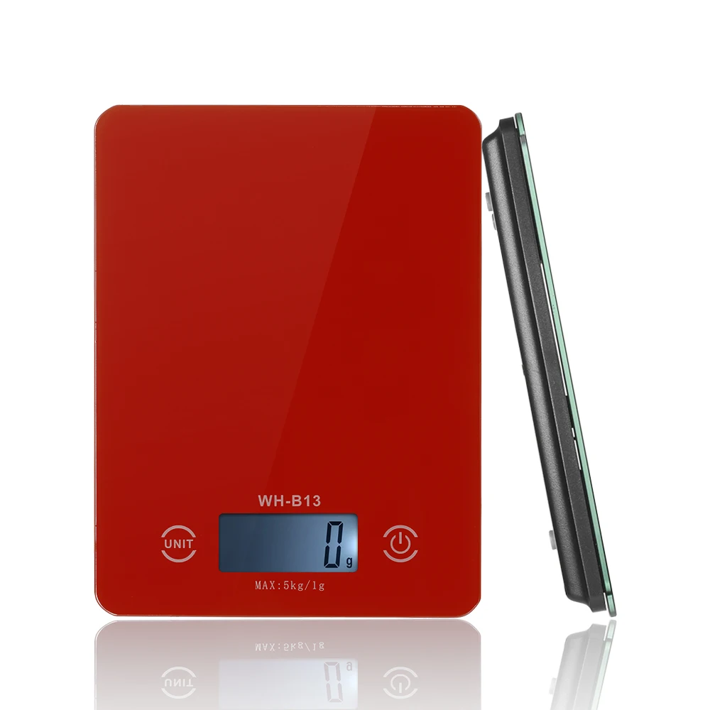 

5kg/1g LCD Digital Kitchen Scale G/LB/OZ Electronic Weight Balance for Baking Cooking Kitchen Food Scale Tare Function
