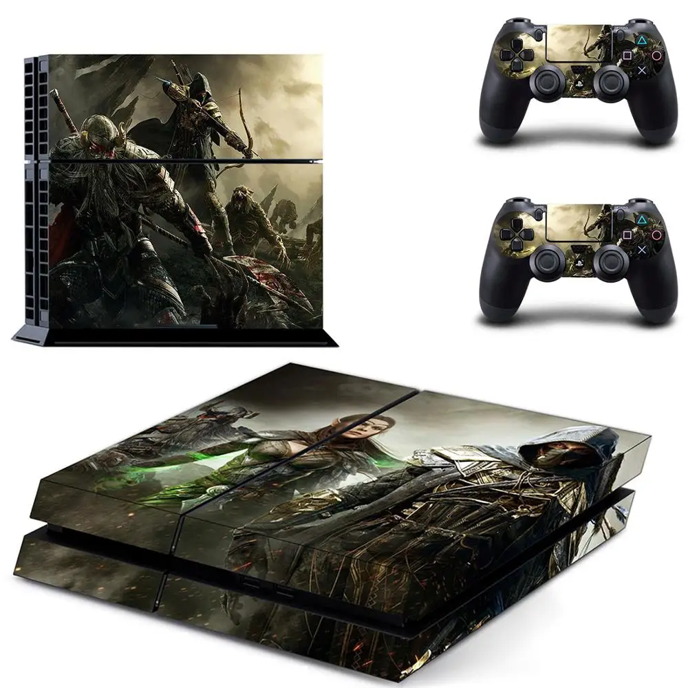 DPTM0936 The Elder Scrolls V Skyrim PS4 наклейка s Play station 4 Кожа Наклейка для playstation 4 PS4 консоль и контроллер Скины Виниловые - Цвет: DPTM0936