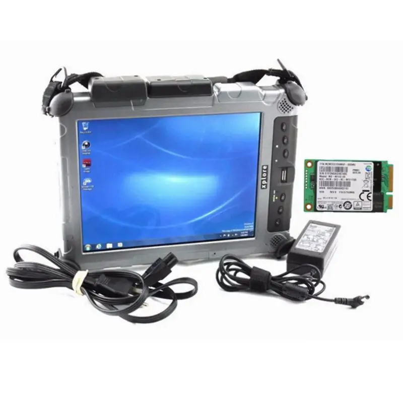  Top Quality Industrial Rugged Computer Xplore Ix104 C5 Tablet Diagnostic PC with I7cpu and 4gb ram 