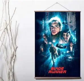 Бегунок по мотивам фильма 2049 г. Художественная печать Холщовый плакат картина