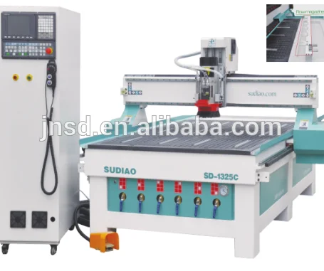 

auto tool changer 8 tools linear type woodworking engraving machine SD-1325