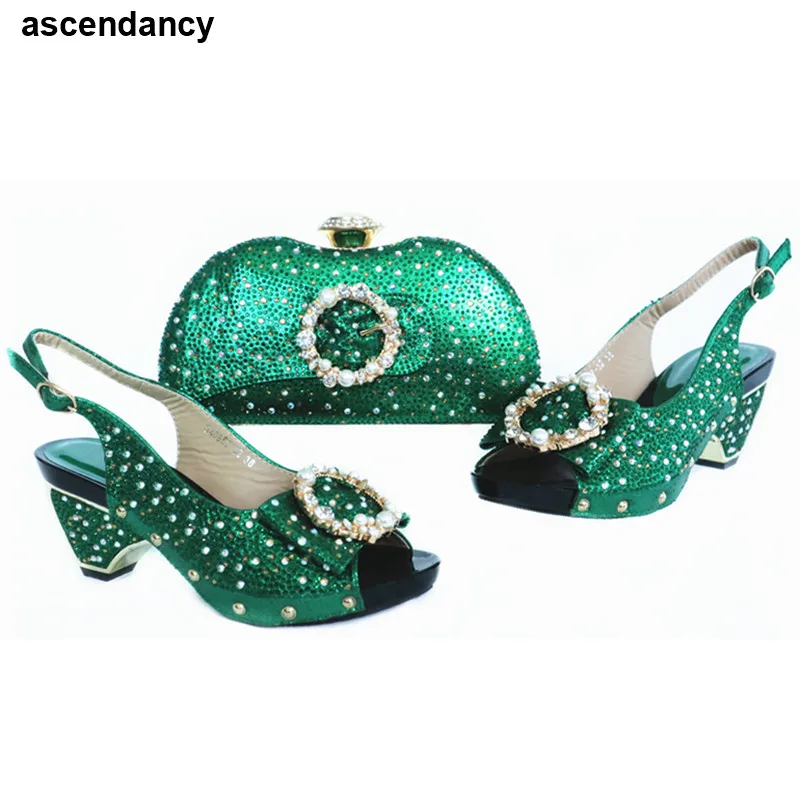 shoes and bag to match for wedding