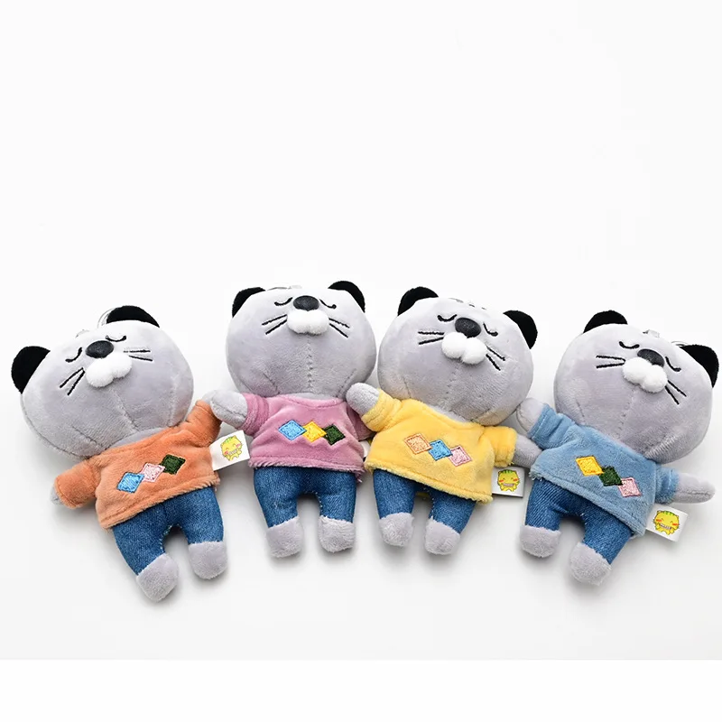 10 см мини кукла плюшевая Подвеска Мягкие игрушки Kawaii игрушечная кошка чучела