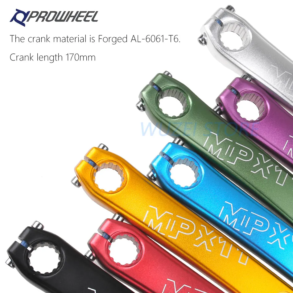 PROWHEEL MPX11 Кривошип горного велосипеда звездочки 8/9/10/11/12 Скорость 170/175 мм Совместимость SRAM mtb велосипедные рукоятки с плавками BB Части