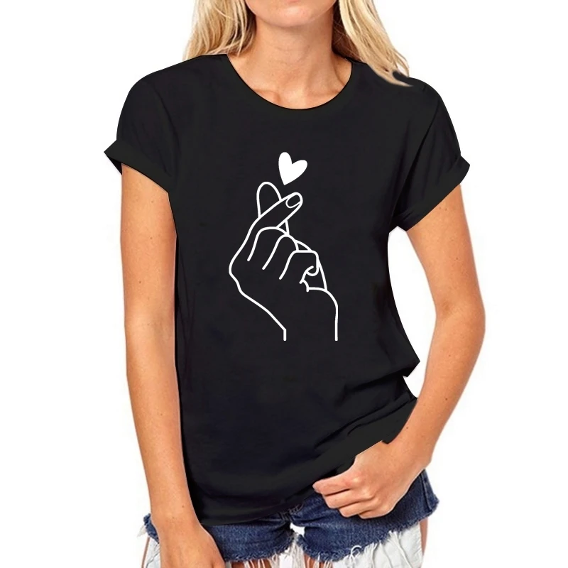 Новинка, летние футболки, женские футболки, женские топы для девочек, футболки, облегающие Женские футболки с фламинго и надписью, белые, черные, с коротким рукавом - Цвет: SZX-BLACK
