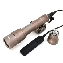 Тактический флэш-светильник M600B, светильник для разведчика, тактический светодиодный мини-оружейный светильник, 20 мм, рейка, оружейный светильник для занятий спортом на открытом воздухе