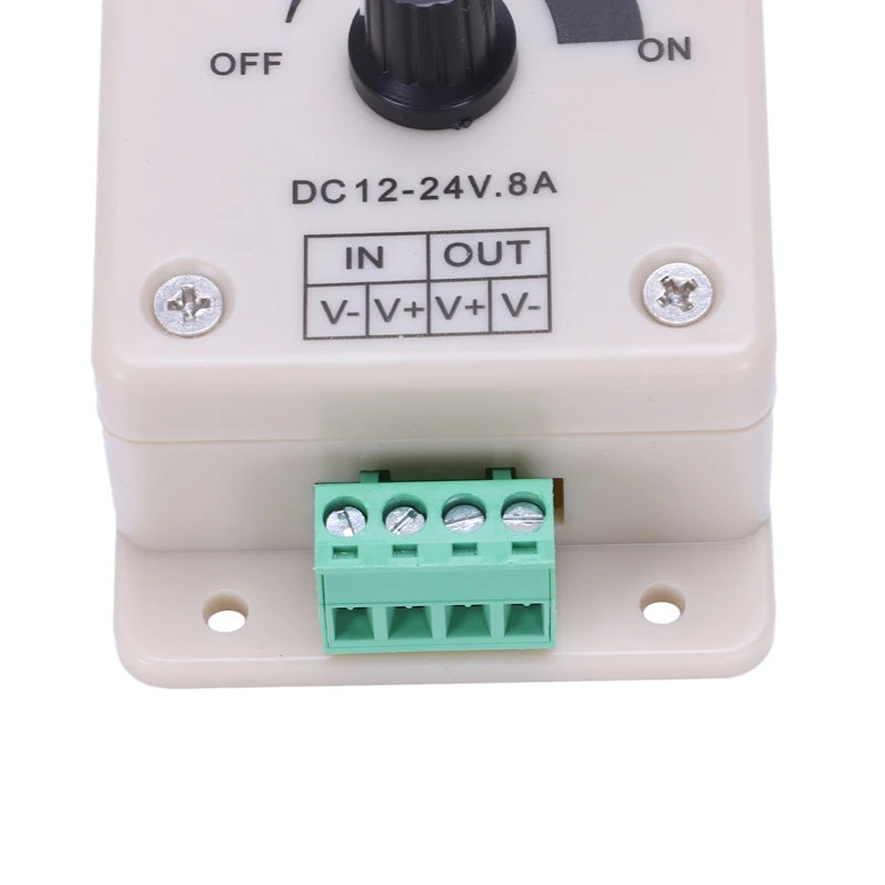 BMBY-4pcs DC 12V одноцветные полосы Диммер контроллер регулировка для 5050 3528 Светодиодный светильник