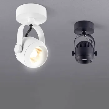 

LED surface mounted Downlight adjustable Spotlight Dimmable background wall lighting painter uses porch Ceiling to gather light
