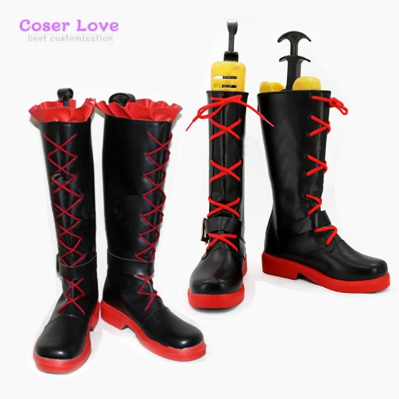 RWBY-Leader of Team Ruby Rose Cosplay Shoes Boots New Years Christmas | Тематическая одежда и униформа