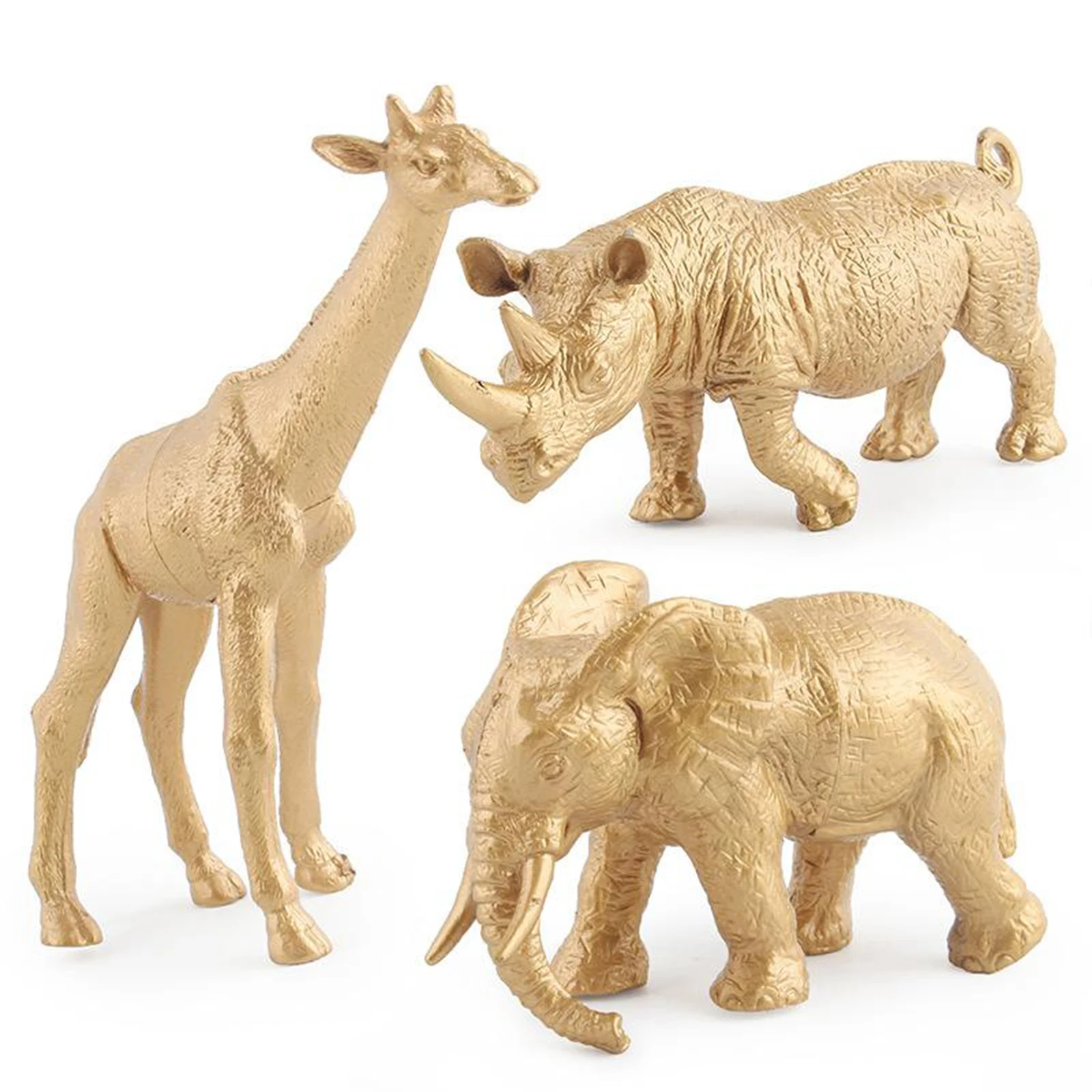 

Animals Figure 7pcs Jungle Pieces Set Realistic Learning Favorite Party