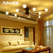 Потолочный светильник в европейском и американском стиле, современный минималистичный потолочный светильник для спальни, освещение для гостиной, креативный свет, Libr