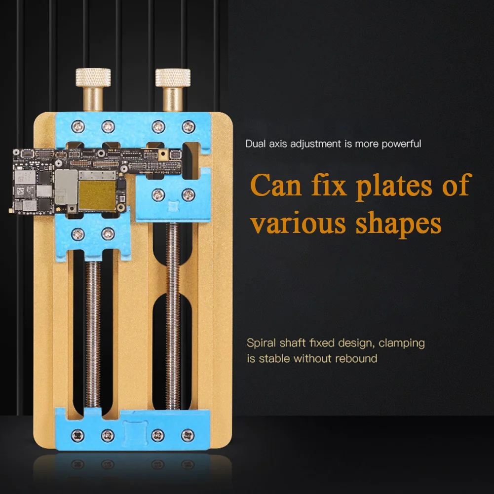 Non Slip Repairing Soldering Chip Fixed Universal Heat Resistant 2 Axis Phone Motherboard Fixture Multifunction Tool Support