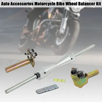 

Auto Accessories Wheel Balancer Kit Motorcycle Bike Metal Home Replacement Paddock Stand Adapter Tyre Universal Tire Lightweight