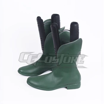 

Anime Cosplay Shoes Boots Robin Dick Grayson Women Costume Hand-made Leather Christmas Halloween Free ship COSX-729