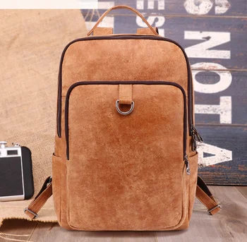 

Casual Luggage Backpacks Genuine Leather Laptop Bag Wearproof Large Capacity Cowhide Travel Bags Christmas Gift Mochila DF125