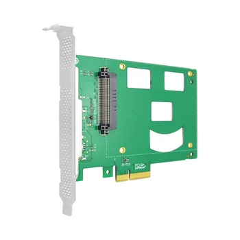 

NVMe Adapter PCIe to U.2 PCI-E X4 to Single-Port U.2 NVMe SSD High Speed Expansion Card Extender