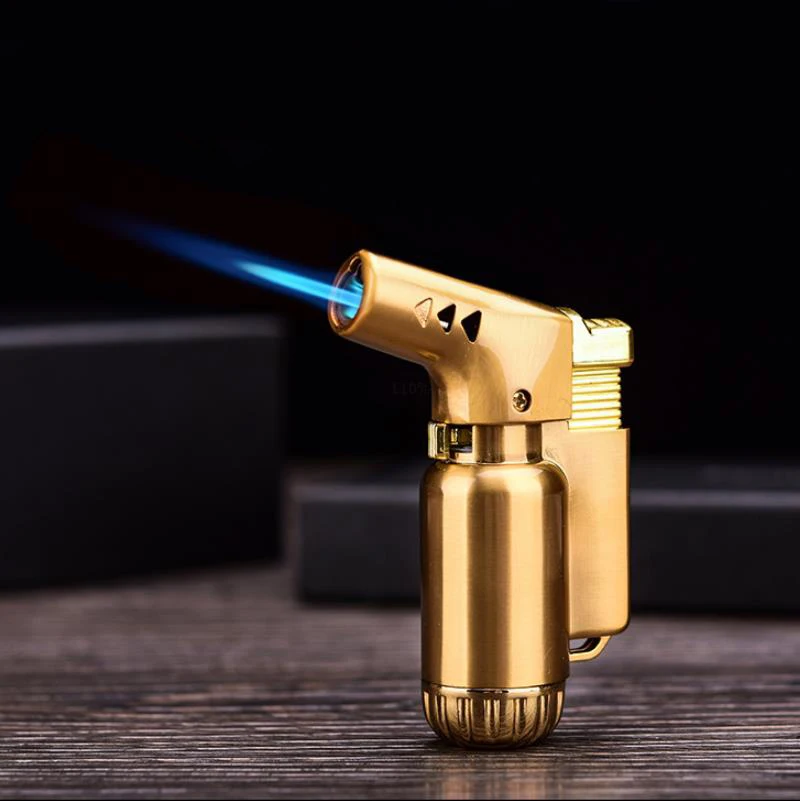 Ветрозащитная сигаретная Зажигалка металлических газовых зажигалок локоть