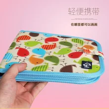 Детская доска для рисования с граффити, портативная двухсторонняя полезная маленькая доска с ручкой для рисования