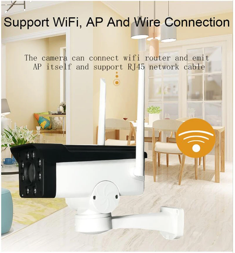 5 МП Starlight автоматическое отслеживание наружная Wifi мини 5X Zoom PTZ сетевая камера Wirelss