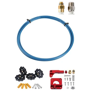 

3D Printer Upgraded Kits/Replaceable Parts, Metal Extruder Kit and Heated Bed Leveling Nuts for Ender 3/Ender 5/CR10