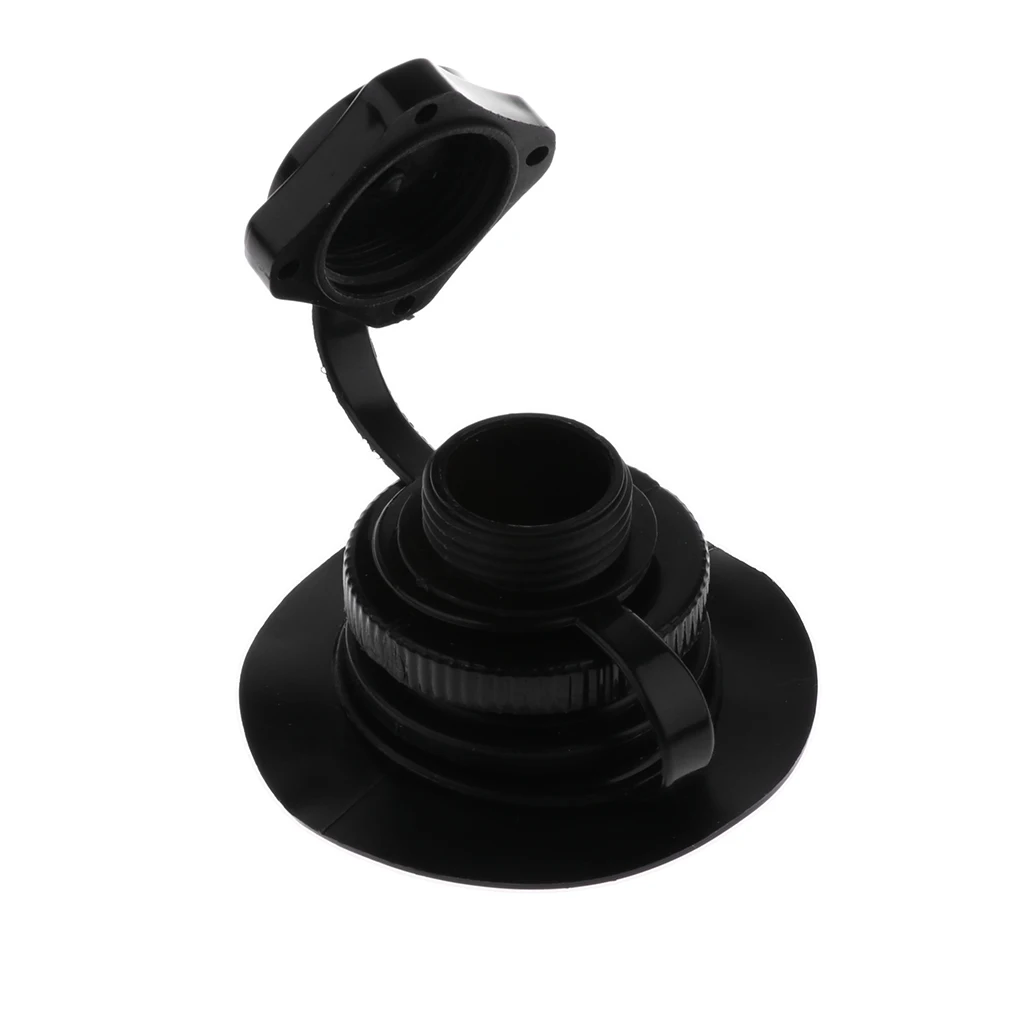 1Pcs Marine Kayak Canoe Boat Replacement Air Valve Cap Screw For Inflatable Fishing Boat Raft Airbed Dinghy Black Accessories