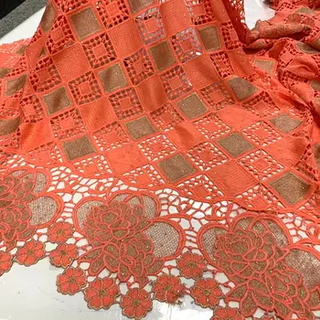 

guipure dentelle africain High Quality African Guipure Cord Lace Fabric ,Swiss Water Soluble Lace For dress