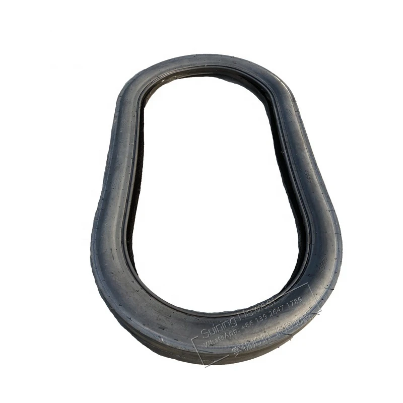 Size L1925XW1080mm Amusement Park Bumper Car Spare Parts Bumper Car Rubber Tires Tyre