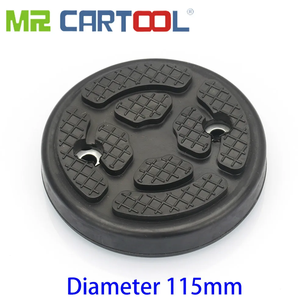  Mr Cartool 2pcs Rubber Jacks Pad Lift Round Arm Pads Diameter 115mm For Automotive 2-Post Car Lift 